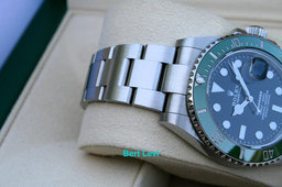 ROLEX 126610LV SUBMARINER WATCH GREEN BEZEL STARBUCKS NIB