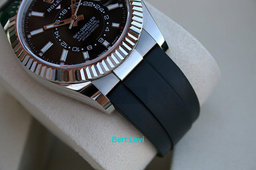 ROLEX 336239 SKYDWELLER 18K WHITE GOLD WITH OYSTERFLEX