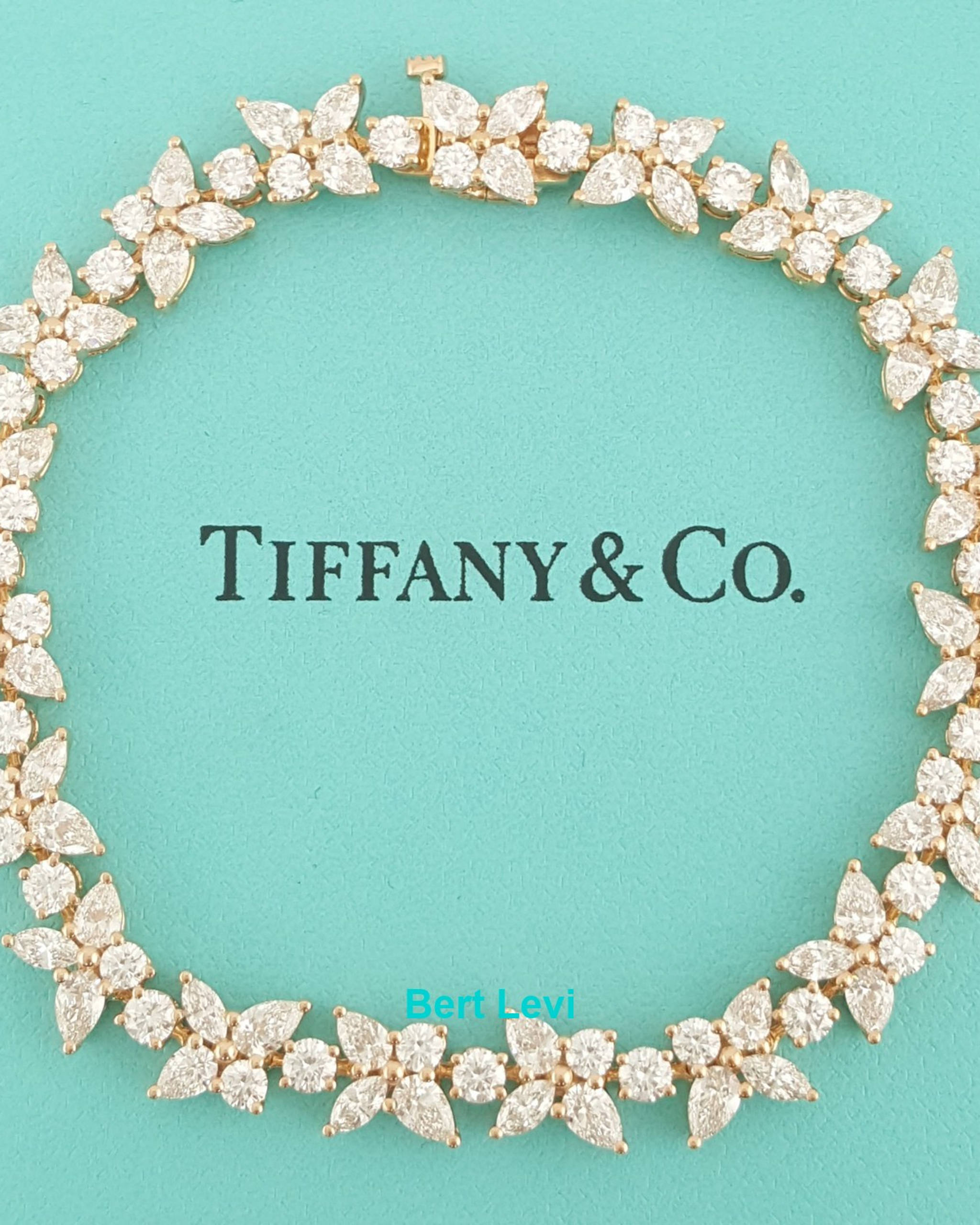 Tiffany & Co Victoria Mixed Cluster Diamond Bracelet 6.25 ct 18k Rose Gold $78K