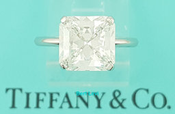 Tiffany & Co Platinum True ® Engagement Ring 3.26 ct Diamond Rtl $157K