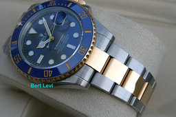 ROLEX 126613 SUBMARINER WATCH 18K/SS 41MM BLUE