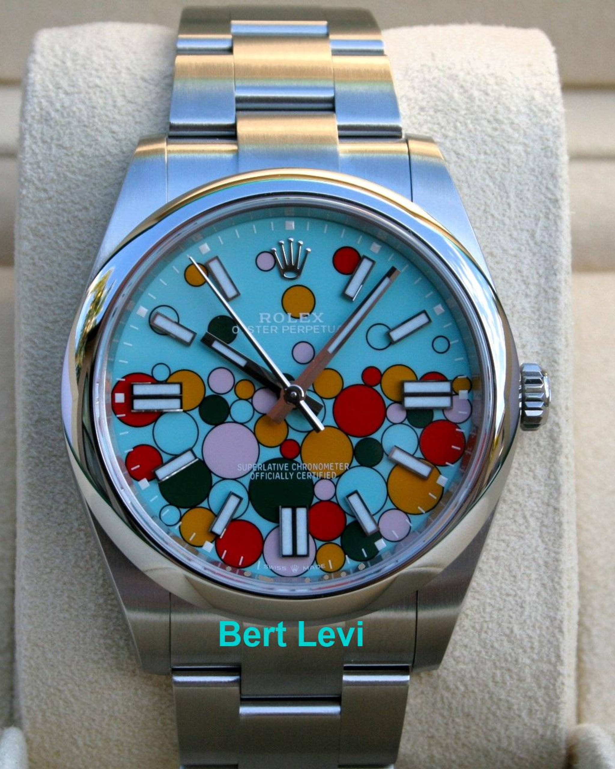 ROLEX 124300 OYSTER PERPETUAL CELEBRATION DIAL NIB