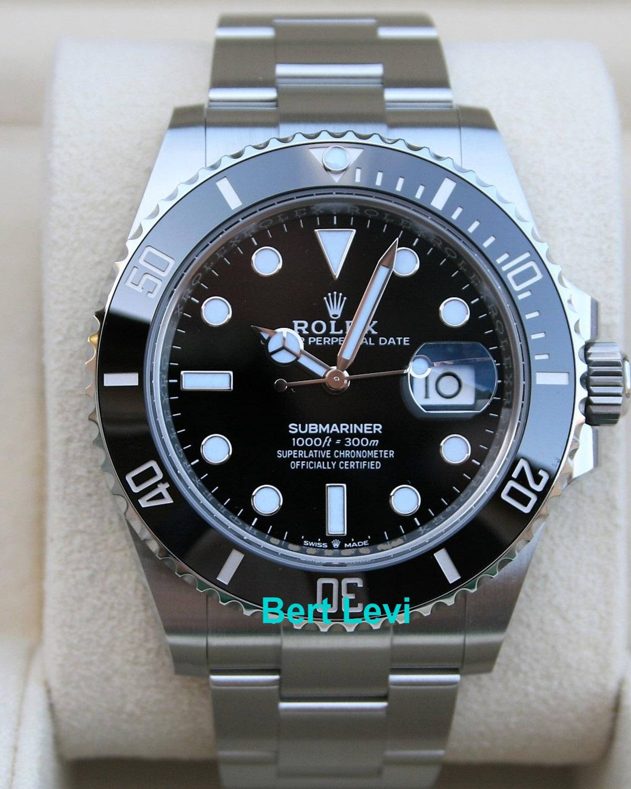 ROLEX 126610 SUBMARINER DATE WATCH 41MM