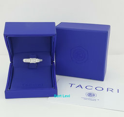 TACORI Neotare Princess Diamond Engagement Ring 18K Gold AGS 1.90 ct Rtl $13,090