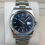 Thumbnail: ROLEX 116234 DATEJUST WATCH BLUE MARKER FLUTED BEZEL OYSTER