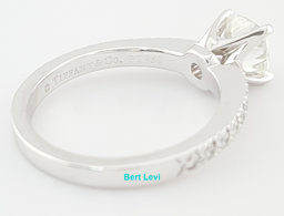 Tiffany & Co Novo Cushion Cut Diamond Engagement Ring 0.91 ct Retail $9,100
