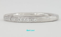 Ritani Anadaré 24170 0.13 ct 18K White Gold Round Cut Diamond Ring