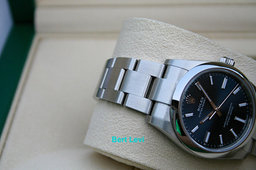 ROLEX 124200 OYSTER PERPETUAL WATCH 34MM BLUE MARKER