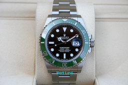 ROLEX 126610LV SUBMARINER WATCH GREEN BEZEL STARBUCKS NIB
