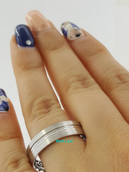 TACORI Sculpted Crescent 109-6S 6mm Men's 18K White Gold Wedding Band Rtl $2,150