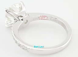 Tiffany & Co Novo Cushion Cut Diamond Engagement Ring 2.34 ct Retail $48.6K