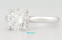 Cartier Solitaire 1895 Round Diamond Engagement Ring 1.21 ct Platinum Rtl $25.5K
