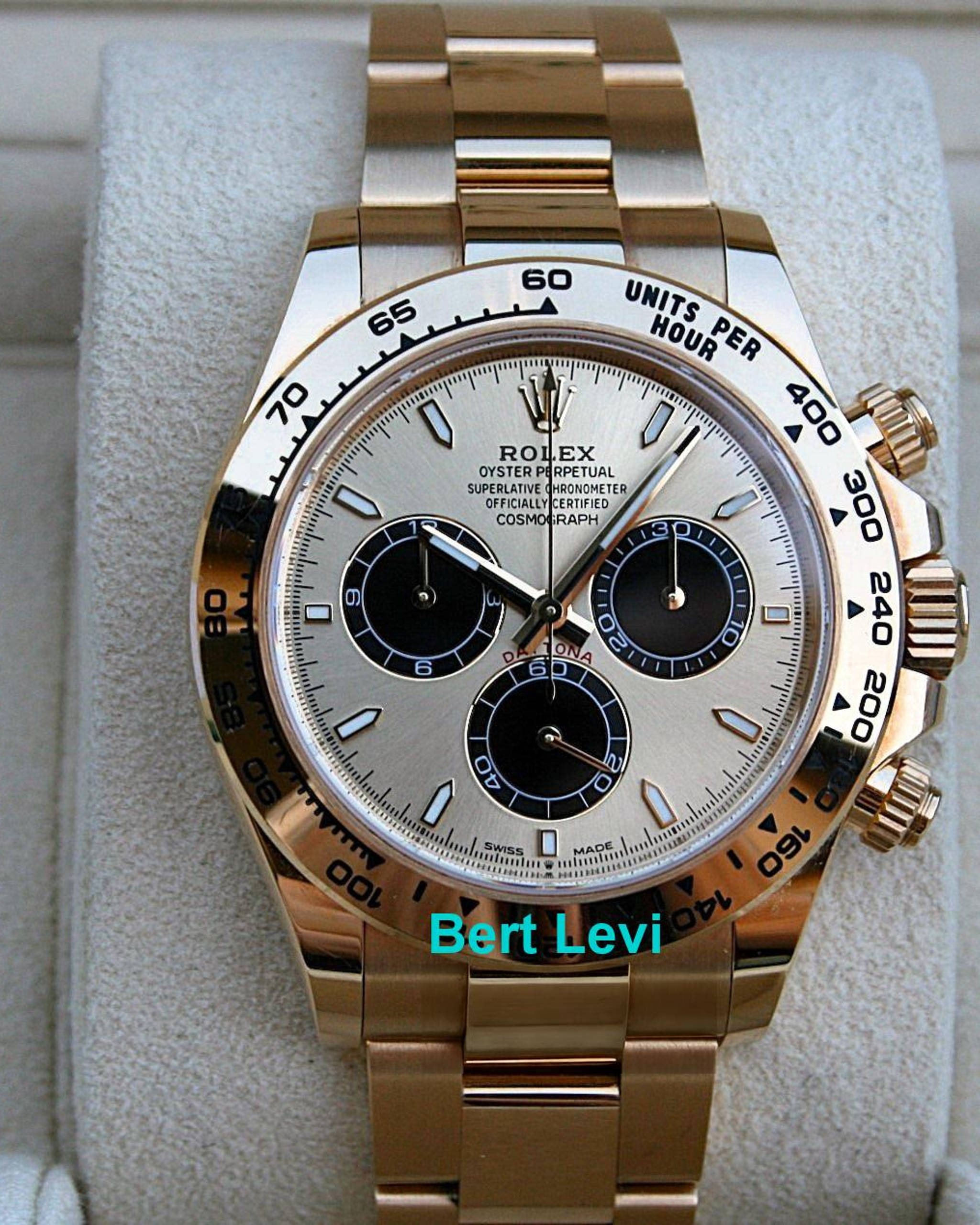 ROLEX 126508 DAYTONA WATCH 18K YELLOW GOLD PIKACHU DIAL