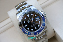 ROLEX 116710BLNR GMT MASTER II WATCH BATMAN