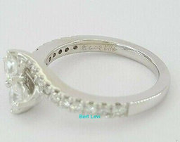 Ever Us Two-Stone 0.75 ct 14K White Gold Round Brilliant Diamond Engagement Ring