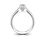Thumbnail: Ladies 14KT White Gold Platinum Fancy Engagement Ring ENR9498-6.5X4.5