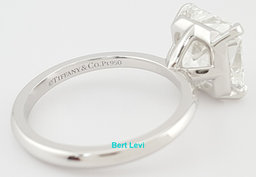 Tiffany & Co Platinum True ® Engagement Ring 3.26 ct Diamond Rtl $157K