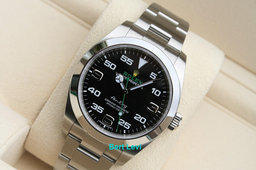ROLEX 116900 AIRKING GREEN HAND 40MM WATCH