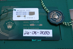 ROLEX 228238 DAY-DATE WATCH ONYX DIAMOND DIAL