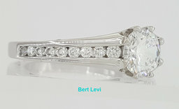 TACORI 18K Gold Neotare 280065 Semi-Mount Engagement Ring 0.48 ct Retail $5,600