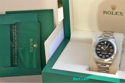 ROLEX 116900 AIRKING WATCH GREEN HAND 40MM
