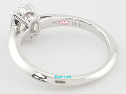 Tiffany & Co Oval Diamond Solitaire Platinum Engagement Ring 1 ct Rtl $14K