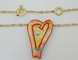 Roberto Coin Diamond Mother of Pearl 18k Gold Necklace 0.25 ct 27.3 Grams 18-20”