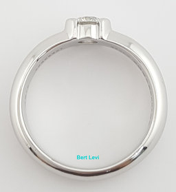 Tiffany & Co Etoile Round Diamond Solitaire Plat Engagement Ring 0.51 ct $6.7k