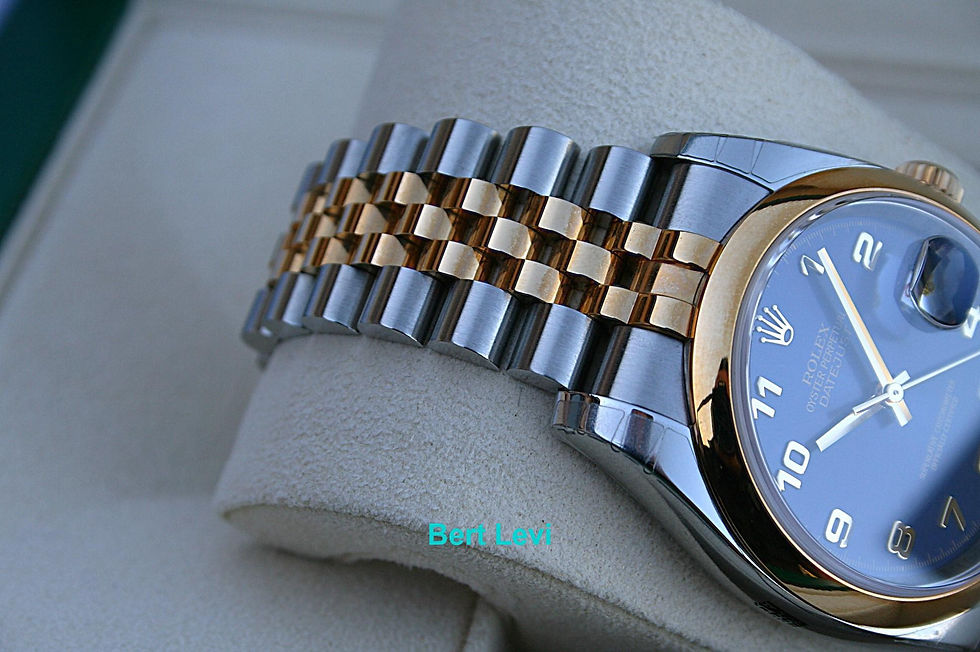 Thumbnail: ROLEX 116203 DATEJUST 36MM WATCH ROULETTE WHEEL RARE