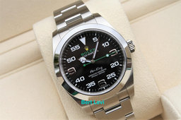 ROLEX 116900 AIRKING GREEN HAND 40MM WATCH