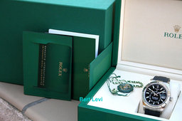 ROLEX 336239 SKYDWELLER 18K WHITE GOLD WITH OYSTERFLEX