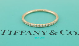 Tiffany & Co Soleste Full Circle Eternity Diamond Ring 0.21 ct 18K Rose Gold