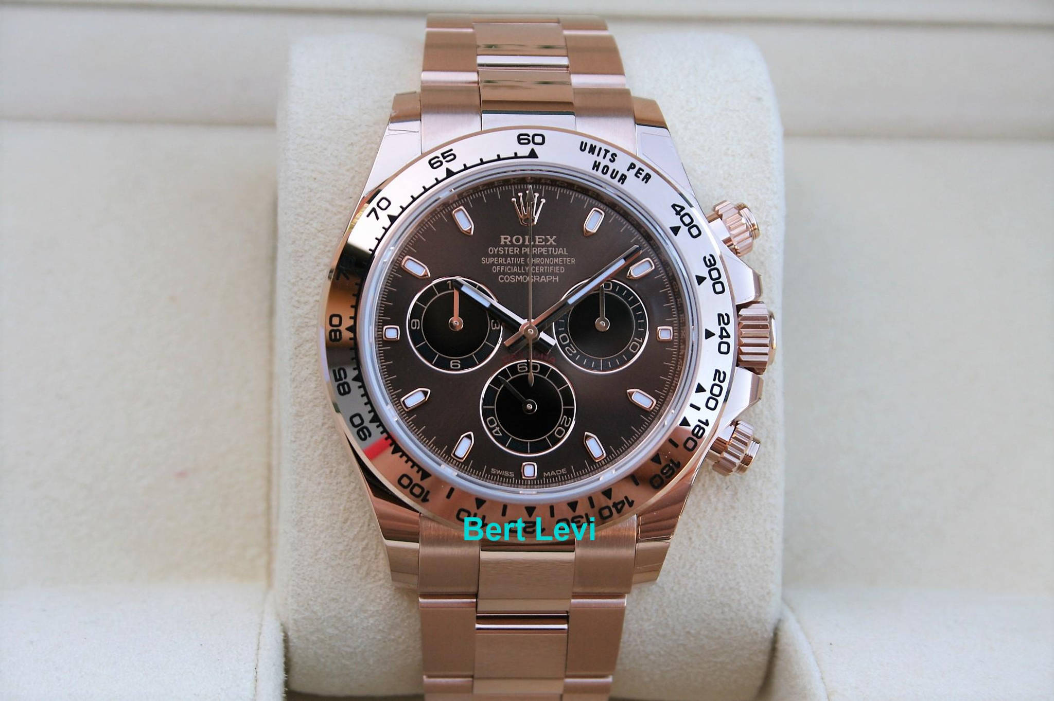 ROLEX 116505 DAYTONA COSMOGRAPH WATCH 18K RG