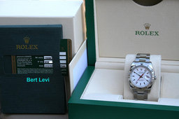 ROLEX 116264 TURN-O-GRAPH WATCH WHITE DIAL