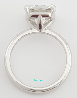Tiffany & Co Platinum True ® Engagement Ring 3.26 ct Diamond Rtl $157K