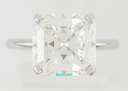 Tiffany & Co Platinum True ® Engagement Ring 3.26 ct Diamond Rtl $157K