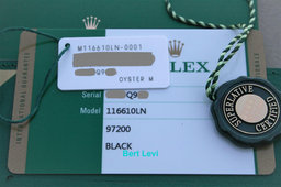ROLEX 116610 SUBMARINER DATE WATCH NIB