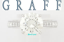 Graff Round Brilliant Diamond Platinum Engagement Ring 3.25 ct Retail $58,000
