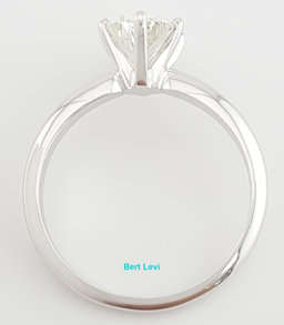 Pear Diamond Solitaire Engagement Ring 14k White Gold 1.49 ct Rtl $6,500