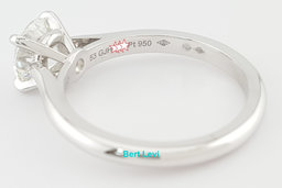 Cartier Solitaire 1895 Round Diamond Engagement Ring 1.15 ct Platinum Rtl $18k