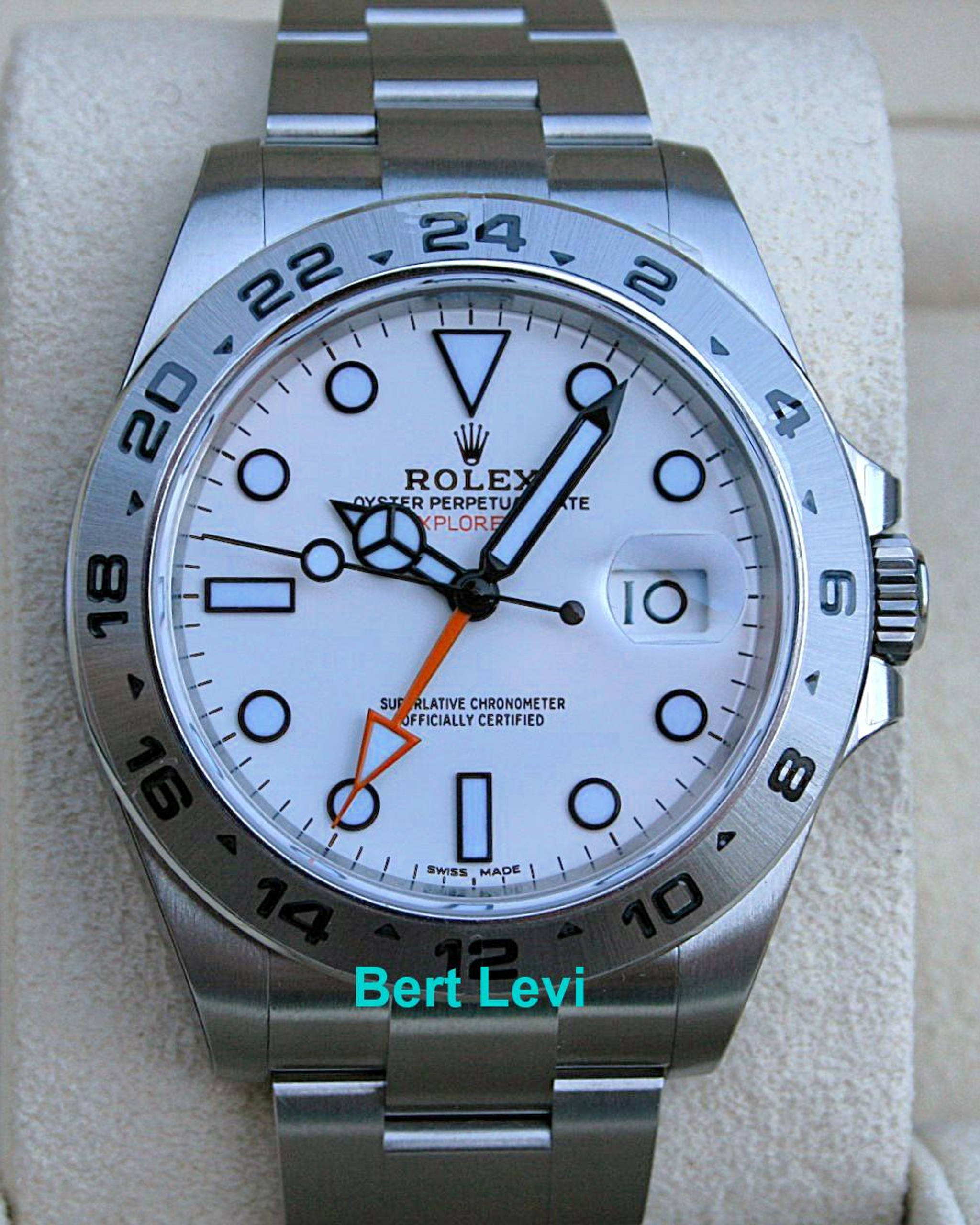 ROLEX 216570 EXPLORER II WATCH POLAR 42MM NOS