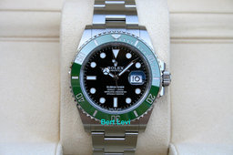 ROLEX 126610LV SUBMARINER WATCH GREEN BEZEL STARBUCKS NIB