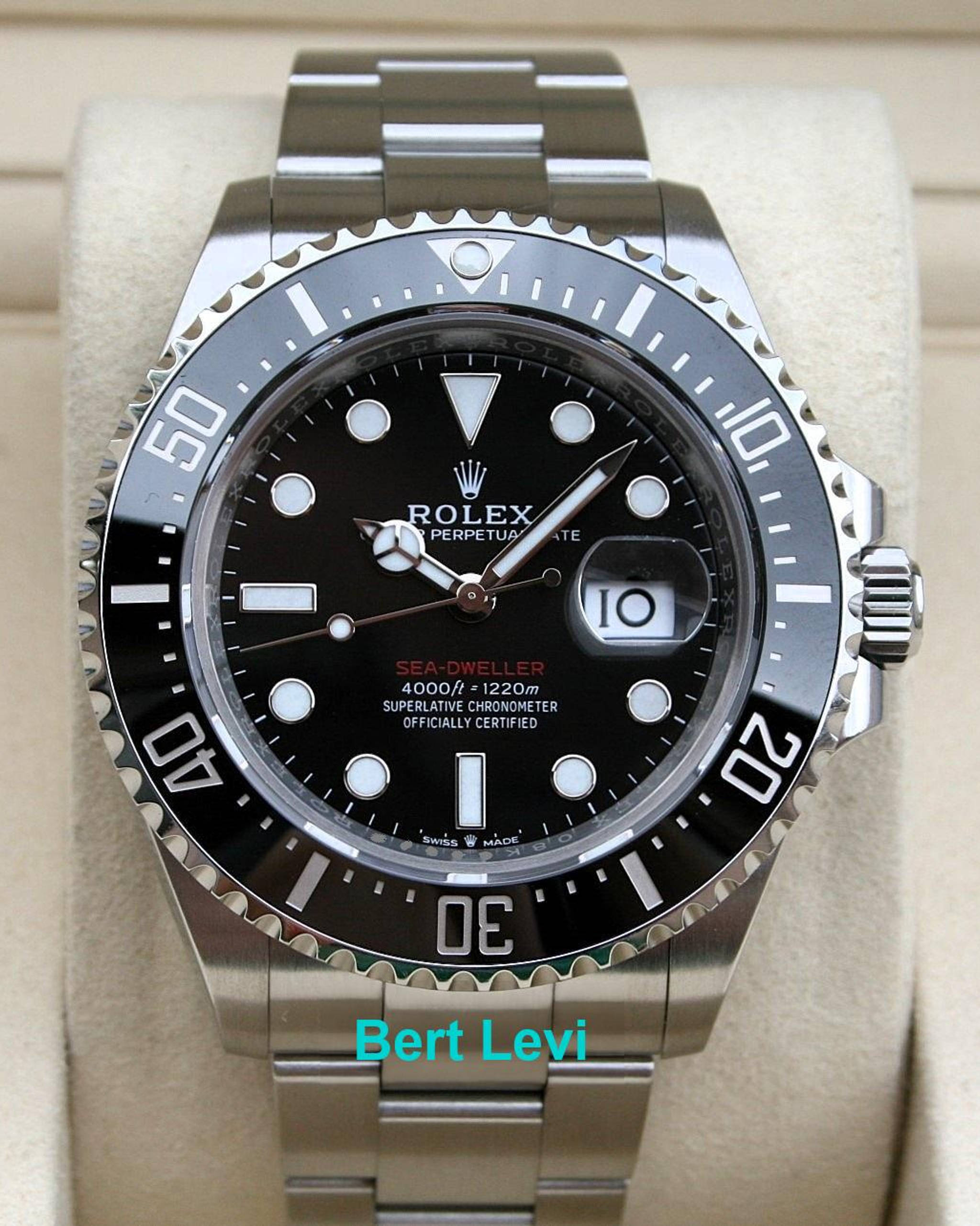 ROLEX 126600 RED SEADWELLER WATCH SD43