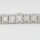 Thumbnail: Emerald Cut Diamond Line Riviera Tennis Necklace 24.05 ct 18" 14kw Gold Rtl $75K