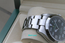 ROLEX 116900 AIRKING GREEN HAND 40MM WATCH