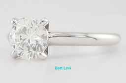 Cartier Solitaire 1895 Round Diamond Engagement Ring 1.15 ct Platinum Rtl $18k