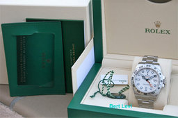 ROLEX 216570 EXPLORER II WATCH POLAR 42MM NIB