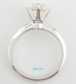 Tiffany & Co Round Diamond Solitaire Engagement Ring 2.16 ct Platinum Rtl $57K