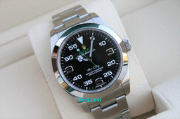 ROLEX 116900 AIRKING WATCH GREEN HAND 40MM