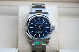ROLEX 124200 OYSTER PERPETUAL WATCH 34MM BLUE MARKER